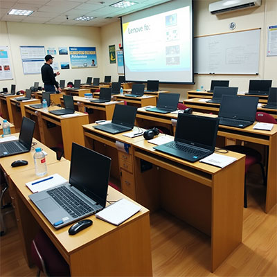 student laptop